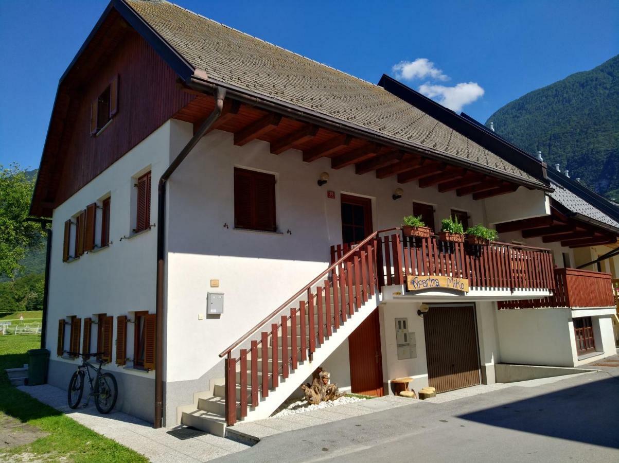 Apartma Miko Bovec Esterno foto
